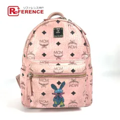 MCM リュックピンク限定フローラルレオパード Sサイズ 廃盤