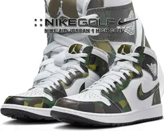 ナイキ　ジョーダン1　ゴルフ　28.5　カモ Nike Air Jordan 1 High Golf 