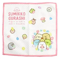 【中古】雑貨 集合(ピンク) マイクロファイバータオル 「すみっコぐらし×キリン」 対象商品購入特典