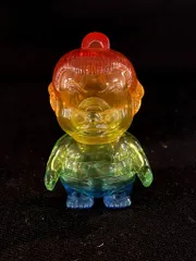 REALHEAD 化けの富士 しぇふ染め クリア成型/クリア赤黄青紫