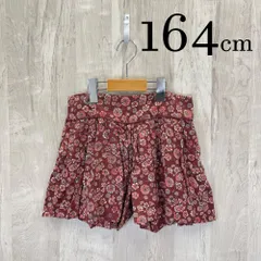 ap2703 zara girls ザラ ガールズ KIDS キッズ キュロット 160 13~14Y 164cm えんじ色 花柄 柄物 総柄13~14歳 ZARA Girls