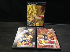 【ドラゴンボールZ】【ドラゴンボールZ2】【ドラゴンボールZ3】PS2 プレステ mGG137 ● ★