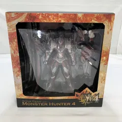 モンスター ハンター 4 アクションフィギュア ハンター（剣士）　千値練 sentinel - 【中古】千値錬 レウス装備ハンター(剣士) フル可動