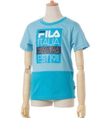 フィラFILAガールズ半袖Tシャツ★水色150サイズ新品