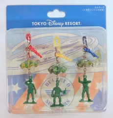 東京デイズニーリゾート ストラップ(イヤホンジャック付き) グリーンアーミーメン/トイストーリー