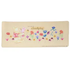 くまのプーさん フロアマット キッチンマット ハピネスフラワーデイ ディズニー 丸眞 台所マット キャラクター グッズ 