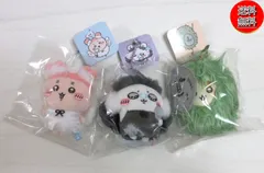 【送料無料★匿名配送★新品★ダンボール梱包】ちいかわ 季節だもん マスコット モモンガ シーサー 古本屋 3点セット