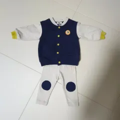 ベビー服 80 サブパラグラフ ブルードッグベイビー 春と秋のセットアップ 1 会議用
