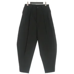 ソウシオオツキ 20SS サーマルパンツ アシンメトリー スリット 春夏 黒 ソウシオオツキ 20SS サーマルパンツ アシンメトリー スリット