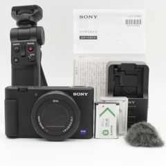 【新品級】SONY VLOGCAM ZV-1G B シューティンググリップキット ブラック#4913