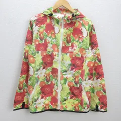 Q■ゴースローキャラバン/GO SLOW CARAVAN フルーツ柄 マウンテンパーカジャケット【 4 】MENS/30【中古】6【中古】