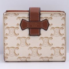CELINE スモール ストラップウォレット / トリオンフキャンバス