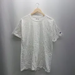 ◇ ⊂ Champion チャンピオン 半袖 Tシャツ サイズM ホワイト系 メンズ E  【1409100041880】