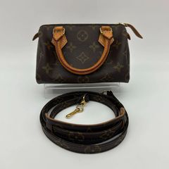 LOUIS VUITTON（ルイヴィトン）モノグラムキャンバス ショルダーバッグ ミニスピーディ ブラウン M41534【中古】