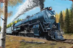 ブリキ　機関車　列車　電車　トーマス 風？　昭和レトロ　ビンテージ ブリキ 機関車 列車 電車 トーマス 風？ 昭和レトロ ビンテージ