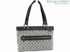 【レア美品】ルイヴィトン　LOUIS VUITTON　モノグラムミニ　ルシーユ PM　ハンドバッグ　ショルダー トートバッグ　ブルー ネイビー　M92676