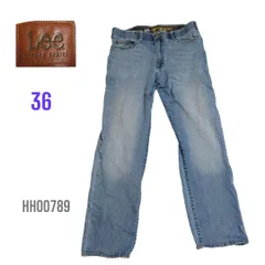 メンズストレッチデニムパンツブルージーンズw36股下76㎝　HH00789
