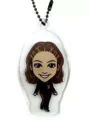 【中古】キーホルダー・マスコット(女性) 楓(E-girls) クリアチャーム E.G.11ツアージャージ(黒)ver. EXILE TRIBE STATION オンラインカプセル