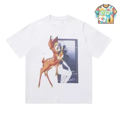 【今日特価】Givenchy GVC ディズニー小鹿コラボ 白沫直? T-1