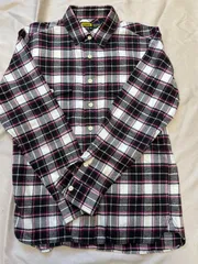 XLARGE エクストララージ　メンズ　フランネルシャツ　Mサイズ　黒チェック