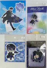 未開封　「ブルーロック」 アクリルスタンド アクリルキーホルダー 烏旅人 4種セット　まとめ売り
