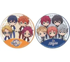 【中古】バッジ・ピンズ Trickstar＆Knights 76mm缶バッジ2個セット 「Blu-ray/DVD あんさんぶるスターズ! 私立夢ノ咲学院ドリームフェスティバル」 アニメイト購入特典