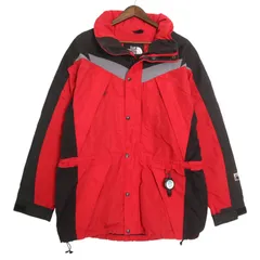 90年代 THE NORTH FACE ノースフェイス EXTREME LIGHT マウンテンパーカー アウトドア レッド (メンズ L) 中古 古着 A4415