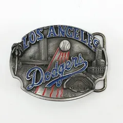 【ヴィンテージ】ロサンゼルス・ドジャース Vintage 90s Los Angeles Dodgers MLB Nutmeg Blue T-shirt Sz M