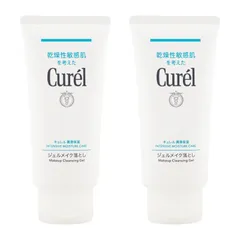 [2個セット]Curel キュレル 潤浸保湿 ジェルメイク落とし 130g 医薬部外品 無香料 無着色 弱酸性 アルコールフリー[指定場所ダイレクト]