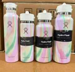 新店セール [HydroFlask] 限定色 Sugar Crush  広口 ストローキャップ タンブラー 水筒   レディース  メンズ 6 サイズ選択可 新品未使用