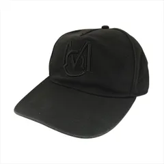 値下げMONCLER【モンクレール】黒【ブラック】キャップ ブラック キャップ : ハット＆ベレー 向けの メンズ | モンクレール