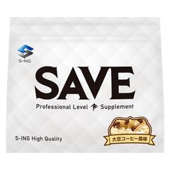 SAVE ソイプロテイン 絶妙 大豆コーヒー 風味 ( 750g ) 人工甘味料不使用 大豆プロテイン コーヒー 珈琲 乳酸菌 ビフィズス菌 ビタミン 配合 ( 1kg から 750gに変更 )