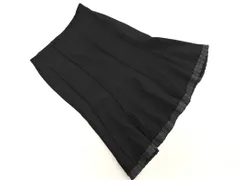 BODY DRESSING Deluxe ボディ ドレッシングデラックス ウール100% スカート size7/黒 ◇■ レディース