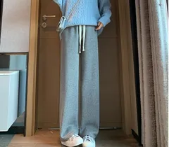 ワイドパンツ レディース カラーパンツ ロングパンツ パンツ  タックワイドパンツ　40代 50代 60代 ズボン ストレートズボン ゆったり 大きいサイズ 着痩せ chanlan01