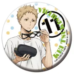 【中古】バッジ・ピンズ(キャラクター) 月島蛍 「ハイキュー!! セカンドシーズン トレーディング缶バッチ(準備)」