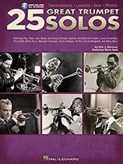【中古】25 Great Trumpet Solos: Transcriptions - Lessons - Bios - Photos: Featuring Pop, Rock, Jazz, Blues, and Swing Trumpet Legends,