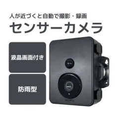 ナカバヤシ　リーベックス　Revex　液晶画面付き 防雨型 センサーカメラ　SD2500