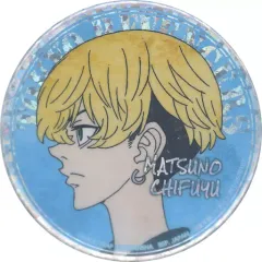 【中古】バッジ・ピンズ 松野千冬(横向き) ホログラム缶バッジ 「東京リベンジャーズ」