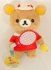 リラックマ 10th Anniversary ぬいぐるみ ガラス皿4 チャーム3