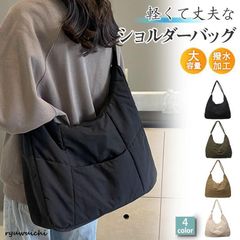 ショルダーバッグ レディース ラウンドショルダーバッグ 2WAY ポケット付き 大きめ ボディバッグ 旅行バッグ 軽量 撥水加工 通勤 通学