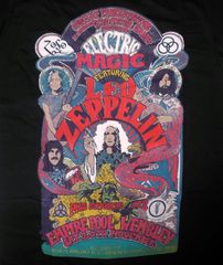 レッド ツェッペリン Ｔシャツ Led Zeppelin Electric Magic 電気じかけの魔術師 正規品 ロックTシャツ