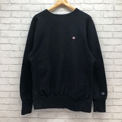 90's Champion チャンピオン　Reverse Weave　RW　Black ブラック Sweat 　スウェット　リバースウィーブ　L　USA製