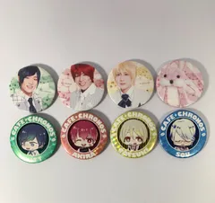 【まとめ売り】 アルスマグナ 泉奏 神生アキラ 朴ウィト 榊原タツキ コンスタンテイン 缶バッジ ８点セット AGF2015販売品 生徒総会グッズ