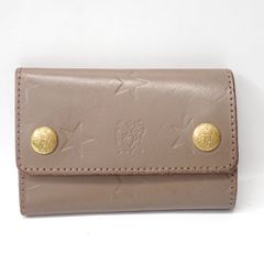 Ft1253121 イルビゾンテ キーケース 6連 ベージュ メンズ IL BISONTE 中古