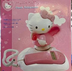 ハローキティ電話 ハローキティ アナログ電話機 - メルカリ