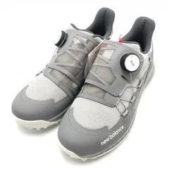 ★特価★【新品】ニューバランス ゴルフシューズ グレー スパイクレス UGS1001G 2E ボア レディース 24.0 ゴルフウェア 2022年モデル New Balance