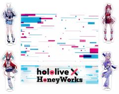 【中古】アクリルスタンド・アクリルパネル 集合 ジオラマアクリルスタンド 「バーチャルYoutuber ホロライブ hololive × HoneyWorks × ZOZOTOWN」