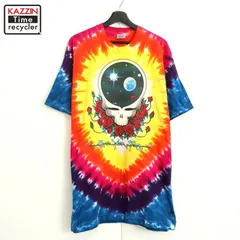 90s USA製 vintage グレイトフルデッド Grateful Dead タイダイ柄 バンドＴシャツ メンズ 表記XXLサイズ