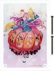 【中古】アクリルスタンド・アクリルパネル 秦こころ アクリルキャラクタープレート 「東方project 表情豊かなポーカーフェイス 秦こころ 軽装版 1/8 PVC製塗装済み完成品」 あみあみ購入特典