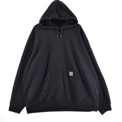 古着 ビッグサイズ カーハート Carhartt Loose Fit 袖プリント スウェットプルオーバーパーカー メンズXXXL /eaa305692
